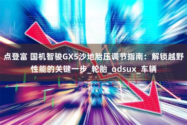 点登富 国机智骏GX5沙地胎压调节指南：解锁越野性能的关键一步_轮胎_odsux_车辆